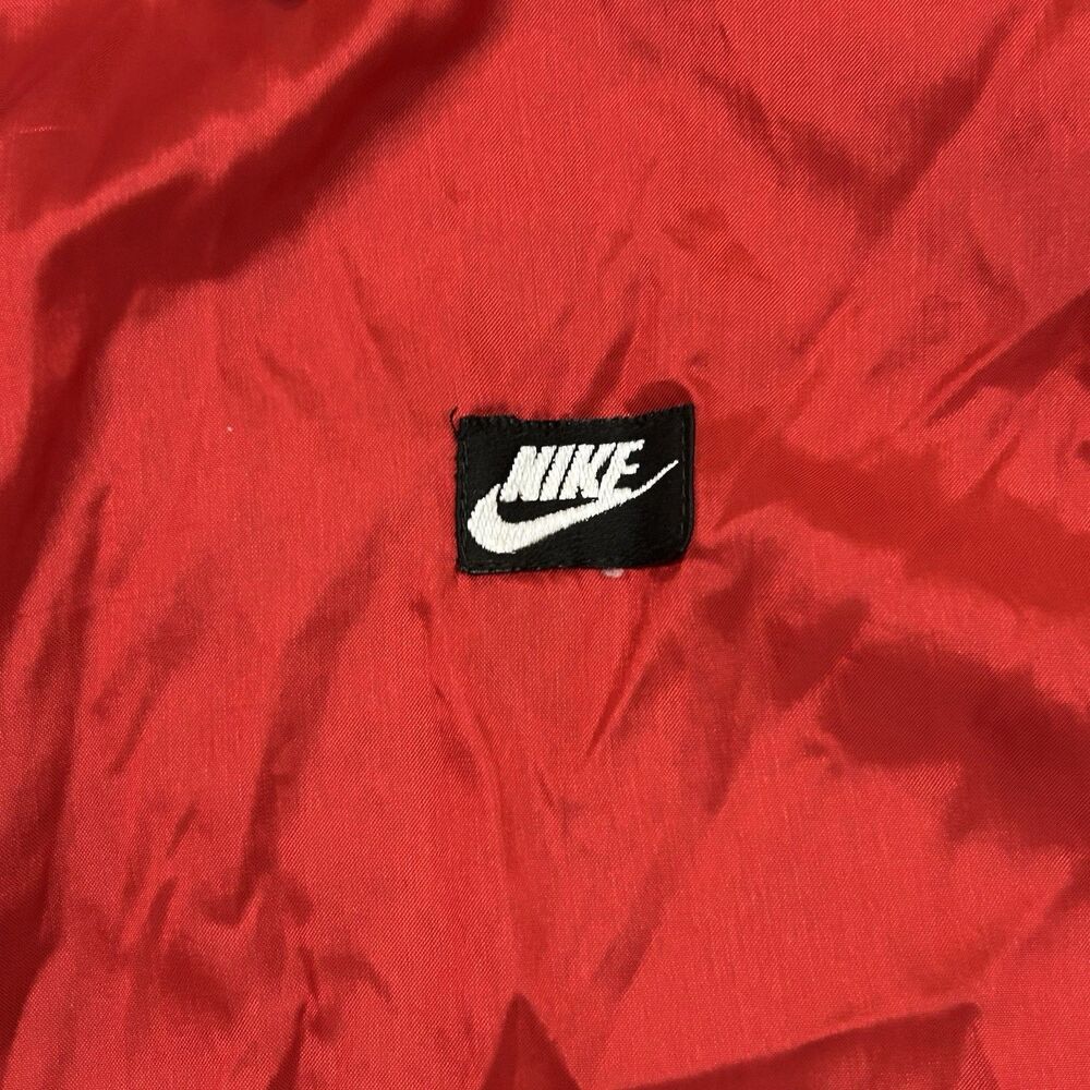 Vintage 90s Nike Silver Tag Windrunner Jacket Navy Red Colorblock Mens Rare L - Picture 3 of 9